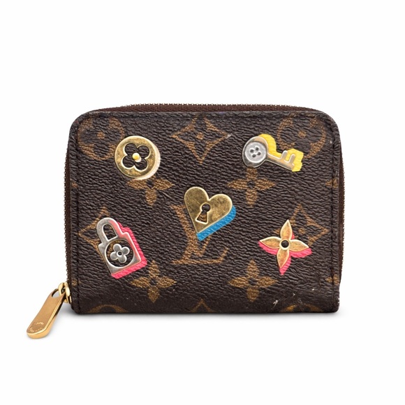 Louis Vuitton Handbags - Louis Vuitton LV ‘Love Lock’ RARE Limited Edition Small Zippy Compact Wallet
